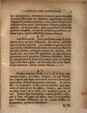 Diss. iur. De facto tutorum a pupillis non praestando