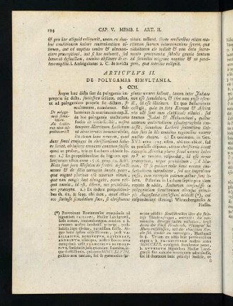 194-225, Articulus II. De Polygamia Simultanea.