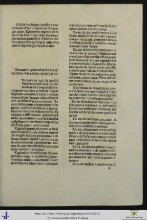 De materiis pertractandis et de tabula capitulorum
