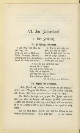 VI. Im Jahreslauf