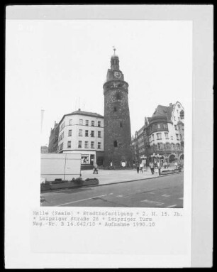 Stadtbefestigung — Leipziger Turm