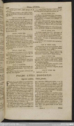 Psalmi LXXXI. Dispositio. Ingratus populus. Canite, juvabo