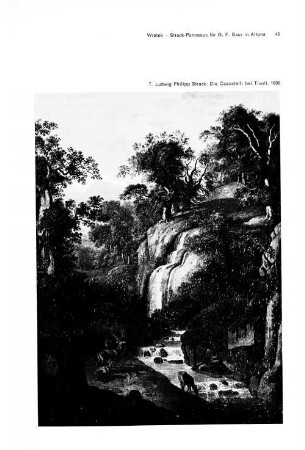 7. Ludwig Philipp Strack: Die Cascatelli bei Tivoli, 1806