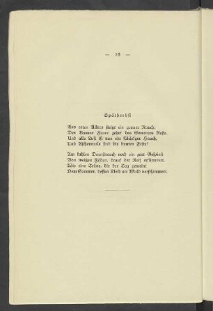 Spätherbst