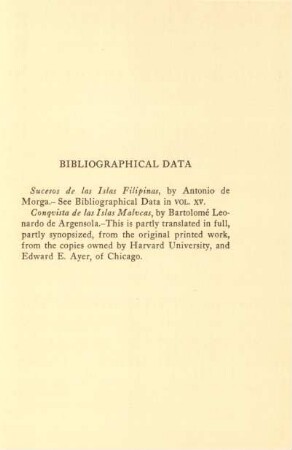 Bibliographical data