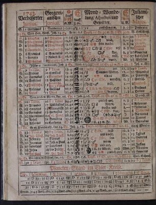 1743. Verbesserter Junius.