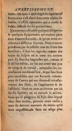 Oeuvres De Rousseau. 1. (1753). - 335 S. : 1 Ill.