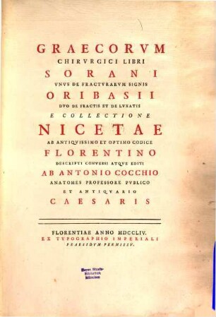 Graecorum chirurgici libri