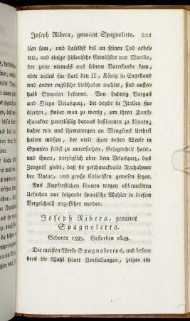 Joseph Ribera, genannt Spagnoletto.