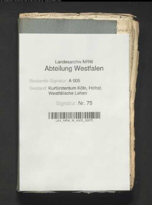 Der Lehntag im Herzogtum Westfalen