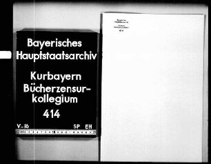 Druckerlaubnis für verschiedene von Sigmund Graf v. Haslang eingereichte landwirtschaftliche Abhandlungen