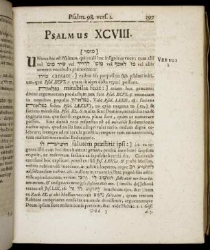 Psalmus XCVIII.