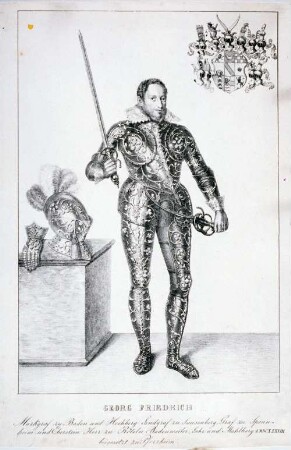 Bildnis: Markgraf Georg Friedrich von Baden-Durlach