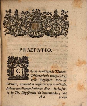 Diss. inaug. iur. de iusta iurisiurandi a periuro aut infami facta delatione