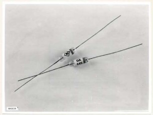 Germanium Dioden OA 645, Foto 1959