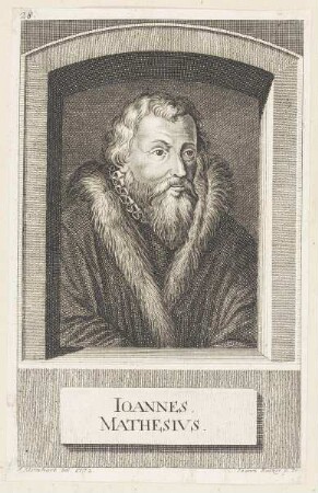 Bildnis des Ioannes Mathesivs