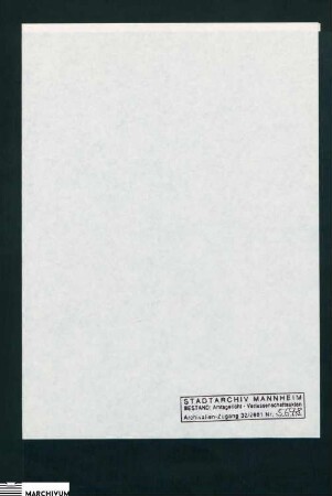 Vermögen der verstorbenen Margaretha Mathes [Matthes], geb. Sohn
