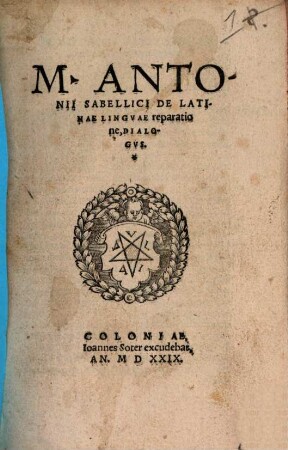 De recta latini graecique sermonis pronuntiatione Des. Erasmi Roterodami dialogus