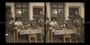 Soldaten beim Kartenspiel, Festung Brest-Litowsk