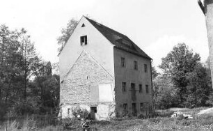 Malschwitz-Pließkowitz. Ehem. Mühle, Wohnhaus wurde unlängst abgebrochen