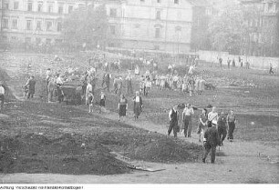 Dresden, Neustadt, Alaunplatz, September 1954