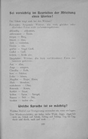 Welche Sprache ist so mächtig?