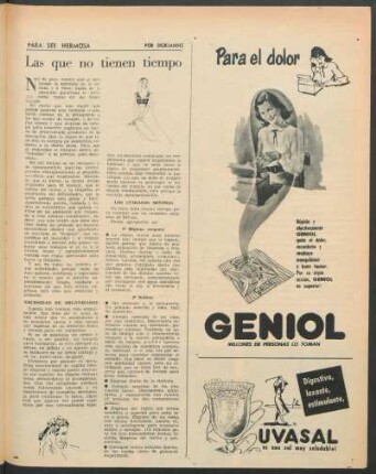 Las que no tienen tiempo : Para ser hermosa