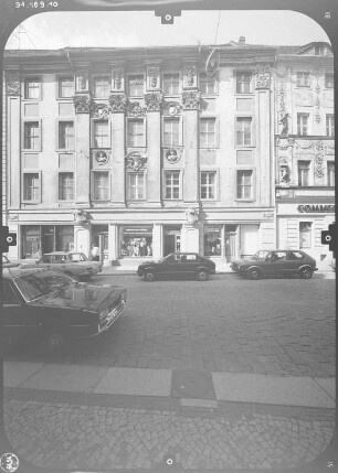 Bautzen, Innere Lauenstraße 8. Wohn- und Geschäftshaus (um 1730). Straßenfront