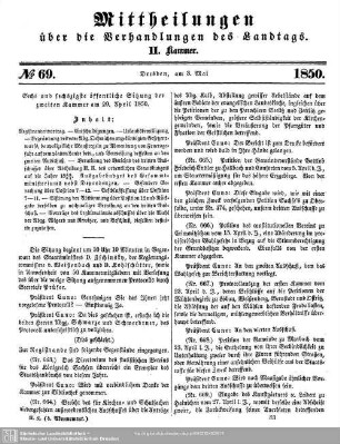 69. Sitzung