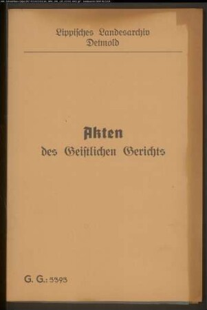 Ehestreit zwischen der Ehefrau Elisabeth Lalk und ihrem Ehemann Einlieger Friedrich Lalk in Dalborn. 4 Kinder