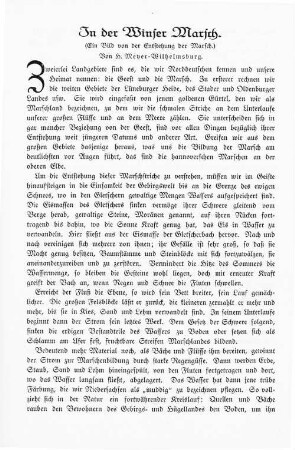 In der Winser Marsch.