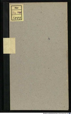 Ingomar und Parthenia : Schwank mit Gesang in einem Akt