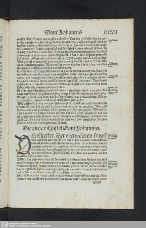 Die ander Epistel sant Johannis