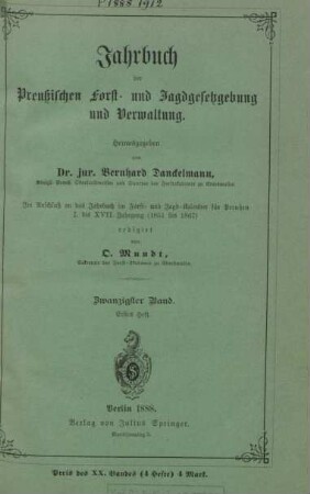 Erstes - Viertes Heft