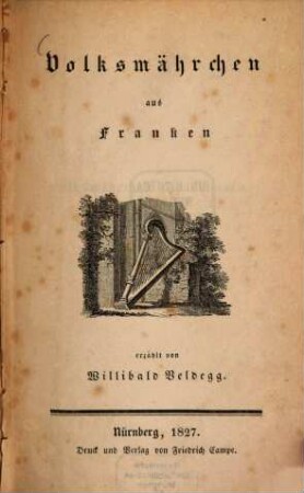 Volksmährchen aus Franken