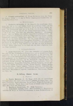 16. Gattung. Kümmel. Carum.