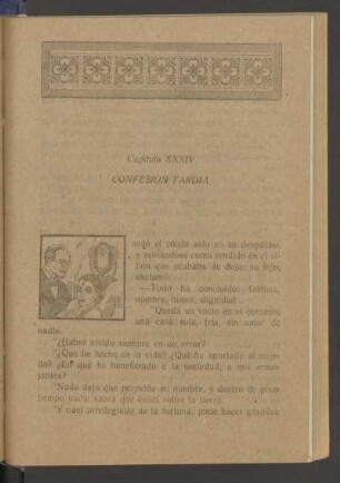 Capítulo XXXIV - Confesión tardía