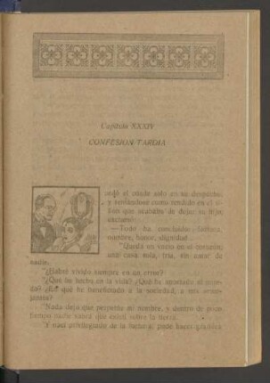 Capítulo XXXIV - Confesión tardía