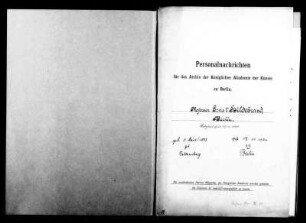 Hildebrand, Ernst Wilhelm - Genremaler 1878 - Januar - 17