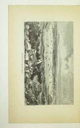 Die Mündung des Tejo mit Lissabon