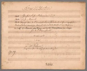 2 Dances, pf, op. 89 - BSB Mus.Schott.Ha 8807-3