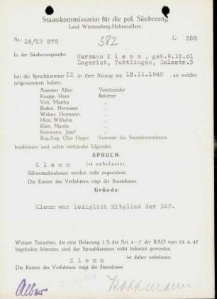 Klemm, Hermann