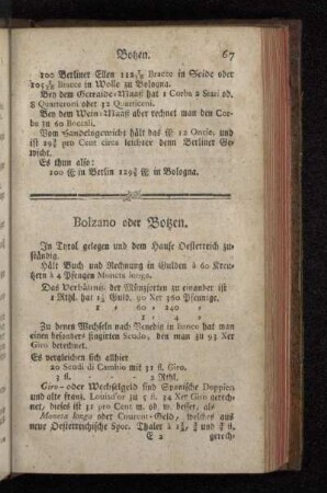 Bolzano oder Botzen.
