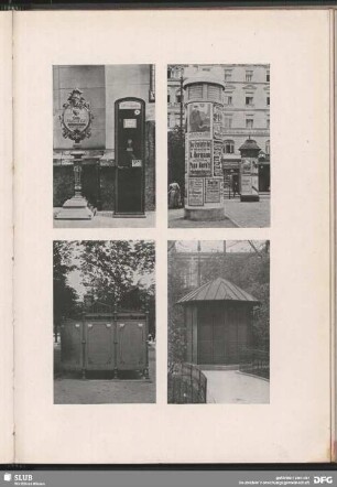 Zwei Plakatsäulen