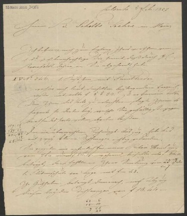 Brief an B. Schott's Söhne : 05.02.1827