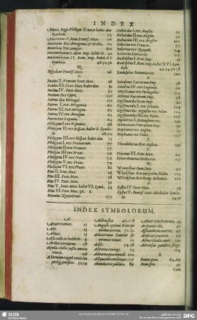 Index Symbolorum