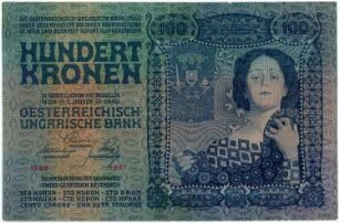 Geldschein, 100 Kronen, 2.1.1910