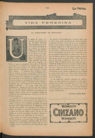 Vida femenina : Un concurso de belleza