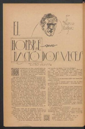 El hombre que nació dos veces