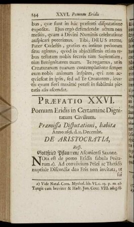 Præfatio XXVI. - Præfatio XXX.